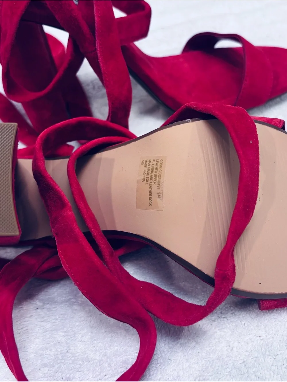 Brand New Soft Suede Heels by Steve Madden - Size 9M - Heel 4 Inches - Box 16